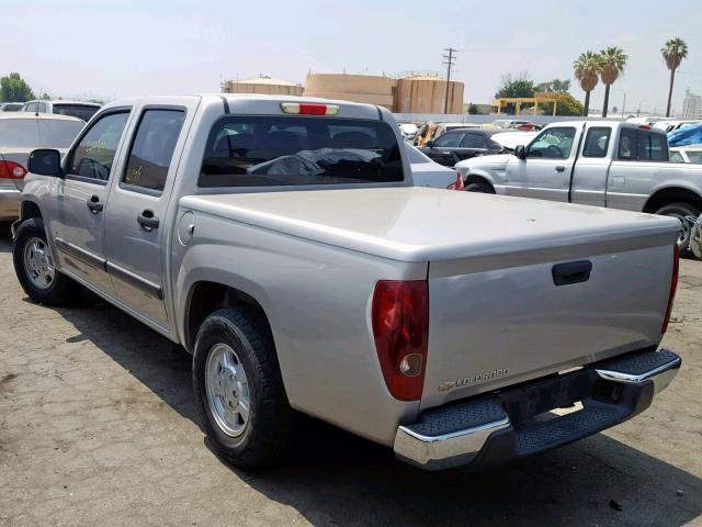 1GCCS136X68144789 - 2006 CHEVROLET COLORADO SILVER photo 3