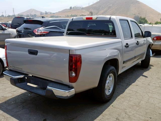 1GCCS136X68144789 - 2006 CHEVROLET COLORADO SILVER photo 4