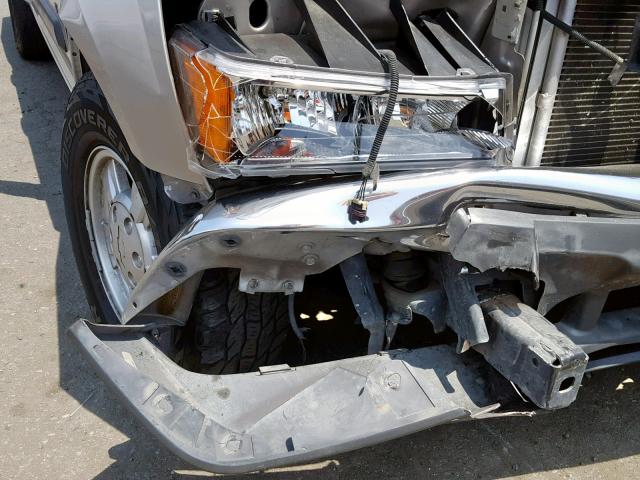 1GCCS136X68144789 - 2006 CHEVROLET COLORADO SILVER photo 9