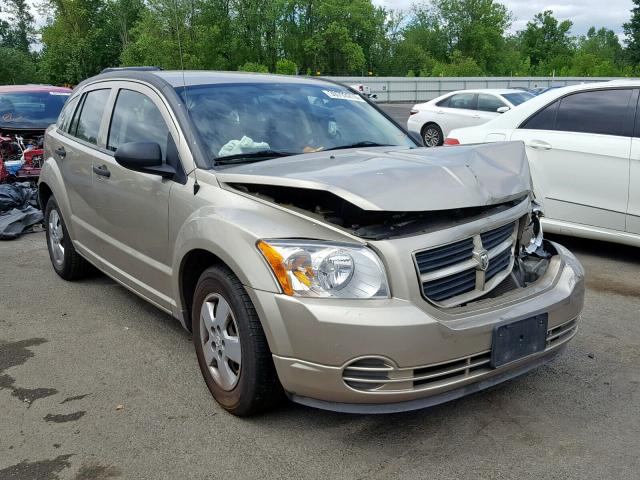 1B3HB28A09D116442 - 2009 DODGE CALIBER SE GOLD photo 1