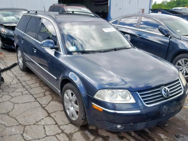 WVWCE63B45E143347 - 2005 VOLKSWAGEN PASSAT GLS BLUE photo 1