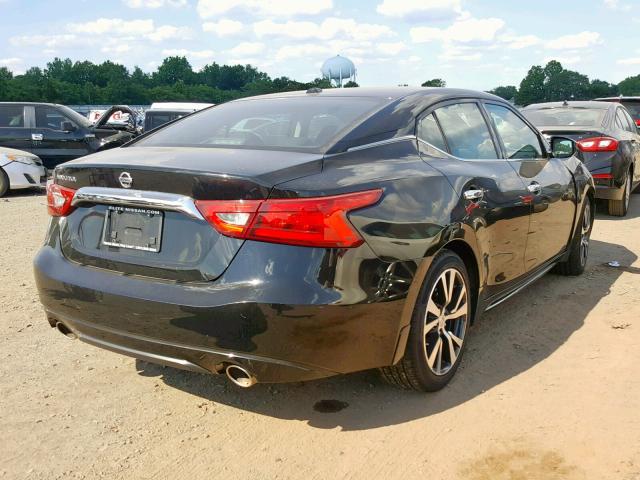 1N4AA6AP5HC364947 - 2017 NISSAN MAXIMA 3.5 BLACK photo 4