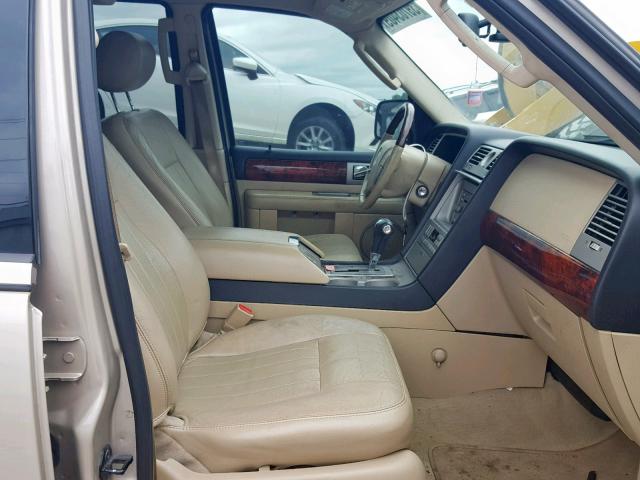 5LMFU28516LJ04989 - 2006 LINCOLN NAVIGATOR 棕色 照片 5