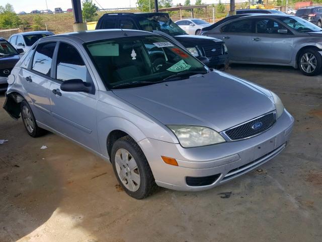 1FAFP34N27W244825 - 2007 FORD FOCUS ZX4 SILVER photo 1