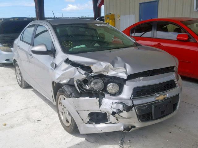 1G1JA5SH9G4167390 - 2016 CHEVROLET SONIC LS SILVER photo 1