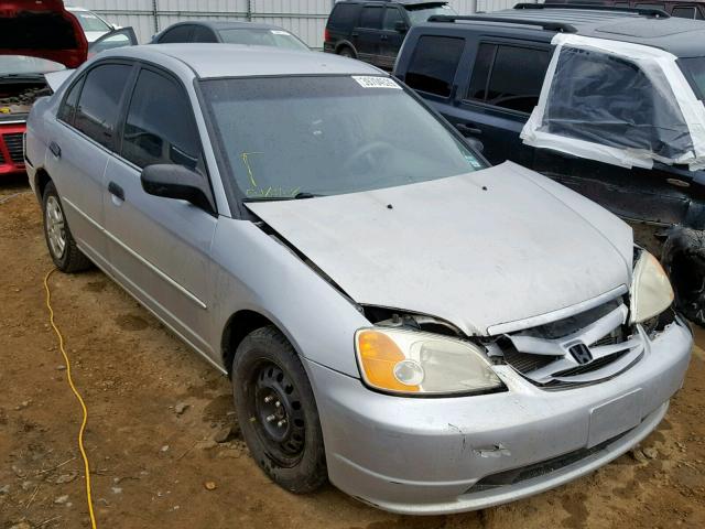 2HGES16361H930443 - 2001 HONDA CIVIC DX SILVER photo 1