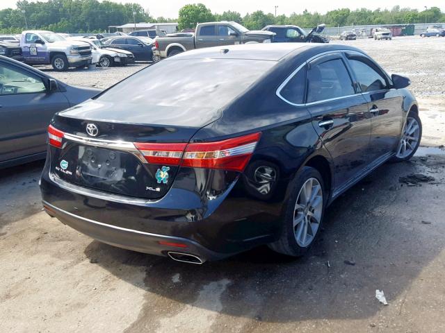 4T1BK1EB5EU102909 - 2014 TOYOTA AVALON BAS BLACK photo 4