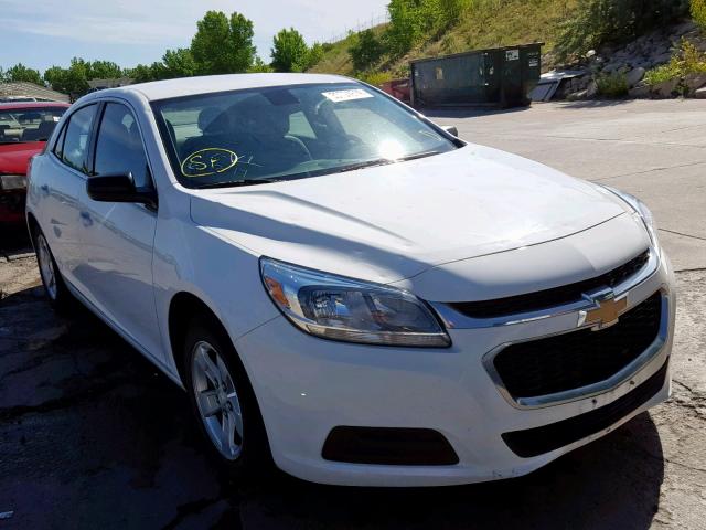 1G11A5SA0GU152750 - 2016 CHEVROLET MALIBU LIM WHITE photo 1