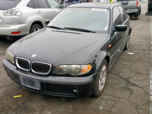 WBAAZ33473PH33538 - 2003 BMW 325 I BLACK photo 2