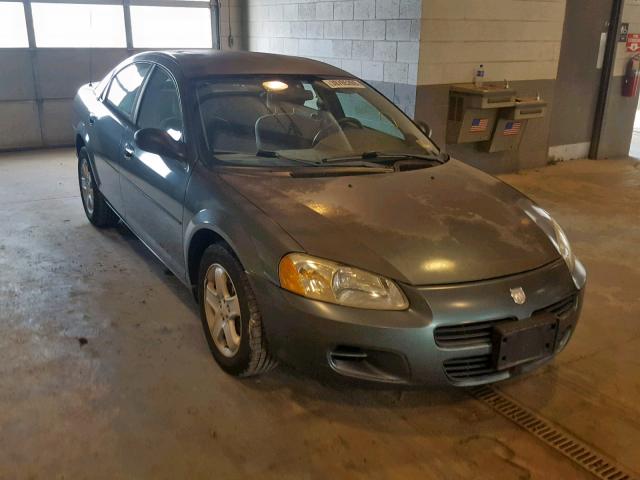 1B3EL46X93N560441 - 2003 DODGE STRATUS SE GREEN photo 1