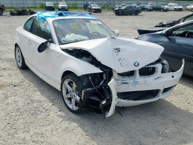 WBAUC9C52BVM09334 - 2011 BMW 135 I WHITE photo 1