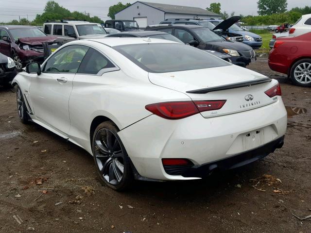 JN1FV7EL7JM630411 - 2018 INFINITI Q60 RED SP WHITE photo 3