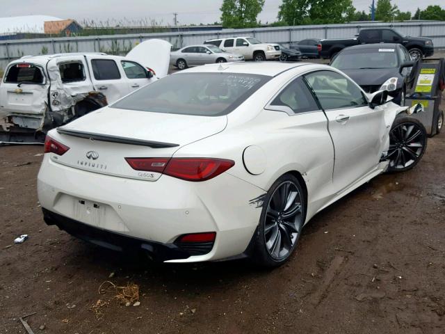 JN1FV7EL7JM630411 - 2018 INFINITI Q60 RED SP WHITE photo 4