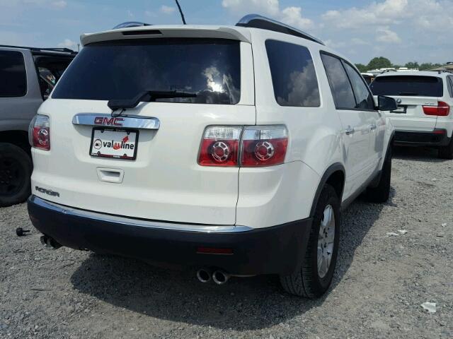 1GKER13798J265973 - 2008 GMC ACADIA SLE WHITE photo 4