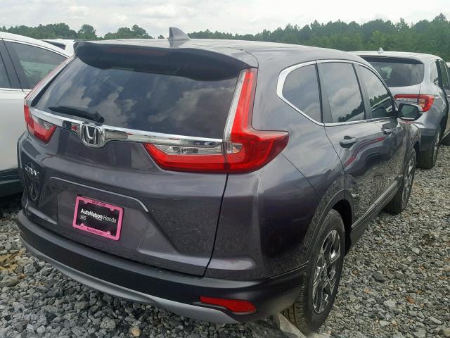 5J6RW1H89KA013097 - 2019 HONDA CR-V EXL CHARCOAL photo 4