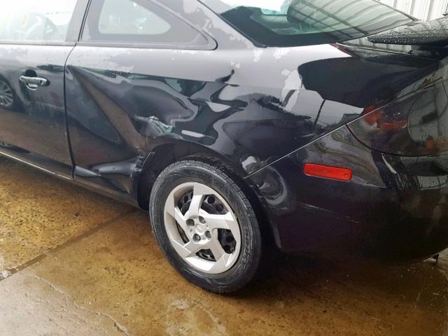 1G2AL18F687212063 - 2008 PONTIAC G5 BLACK photo 9