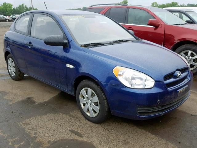 KMHCM36C09U129913 - 2009 HYUNDAI ACCENT GS BLUE photo 1