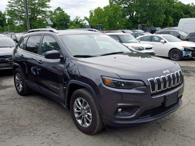 1C4PJMLX8KD155869 - 2019 JEEP CHEROKEE L GRAY photo 1