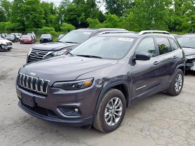 1C4PJMLX8KD155869 - 2019 JEEP CHEROKEE L GRAY photo 2