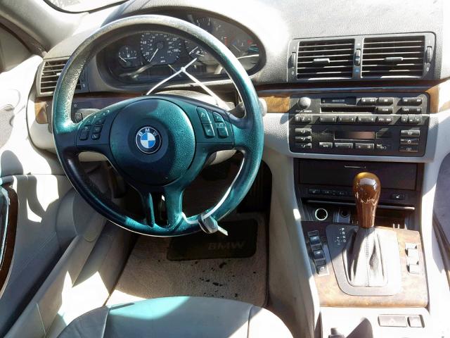 WBABR3346YEA82992 - 2000 BMW 323 CI BLUE photo 9