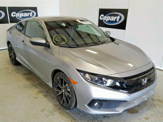 2HGFC4A85KH306978 - 2019 HONDA CIVIC SPOR SILVER photo 1