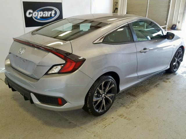 2HGFC4A85KH306978 - 2019 HONDA CIVIC SPOR SILVER photo 4