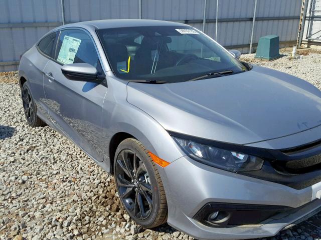 2HGFC4A85KH306978 - 2019 HONDA CIVIC SPOR SILVER photo 9