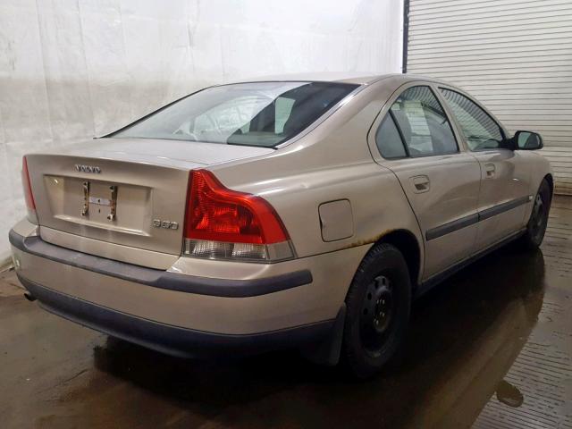 YV1RS61R012070907 - 2001 VOLVO S60 GOLD photo 4