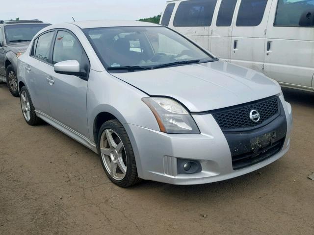 3N1BB6AP3BL607598 - 2011 NISSAN SENTRA SE- SILVER photo 1