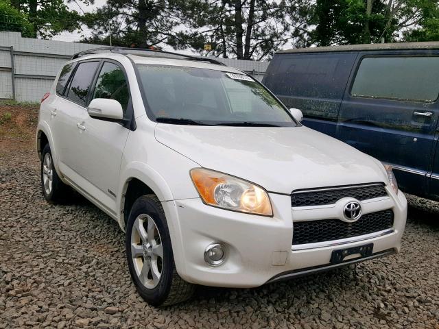 JTMDF4DV4A5022780 - 2010 TOYOTA RAV4 LIMIT WHITE photo 1