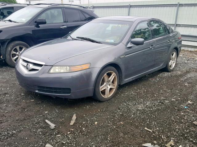 19UUA662X6A010193 - 2006 ACURA 3.2TL GRAY photo 2