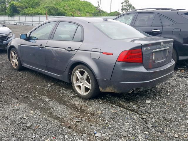 19UUA662X6A010193 - 2006 ACURA 3.2TL GRAY photo 3