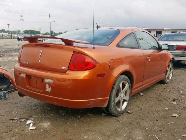 1G2AN18B877131684 - 2007 PONTIAC G5 GT ORANGE photo 4