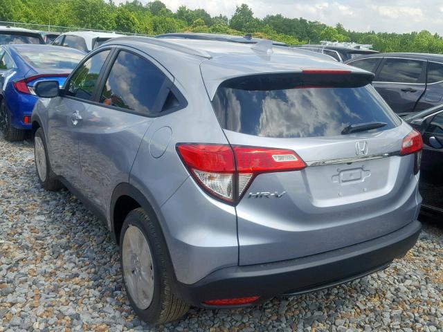 3CZRU5H57KM716395 - 2019 HONDA HR-V EX SILVER photo 3