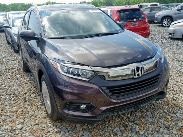 3CZRU5H50KM716836 - 2019 HONDA HR-V EX PURPLE photo 1