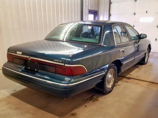 2MELM75W4VX622597 - 1997 MERCURY GRAND MARQ GREEN photo 4