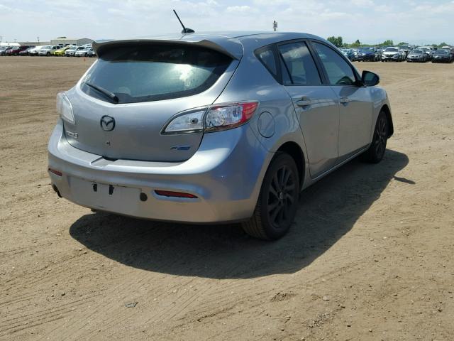 JM1BL1MP7D1830259 - 2013 MAZDA 3 I SILVER photo 4