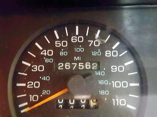 1B7GL23X4TS676762 - 1996 DODGE DAKOTA BLACK photo 8