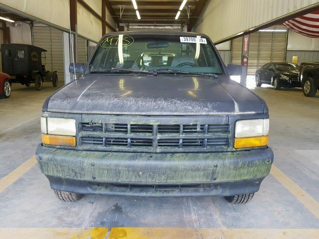 1B7GL23X4TS676762 - 1996 DODGE DAKOTA BLACK photo 9