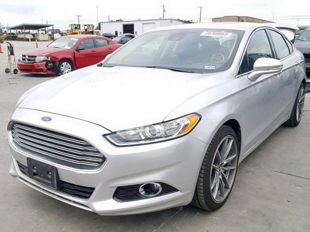 3FA6P0K9XGR224250 - 2016 FORD FUSION TIT SILVER photo 2