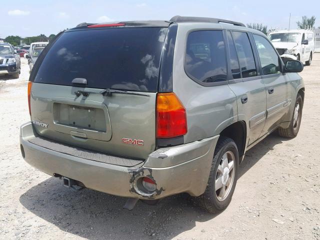 1GKDT13S032329693 - 2003 GMC ENVOY GREEN photo 4