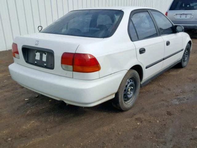 2HGEJ6524VH522716 - 1997 HONDA CIVIC DX WHITE photo 4