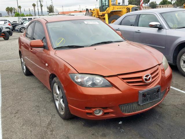 JM1BK323641140047 - 2004 MAZDA 3 S RED photo 1