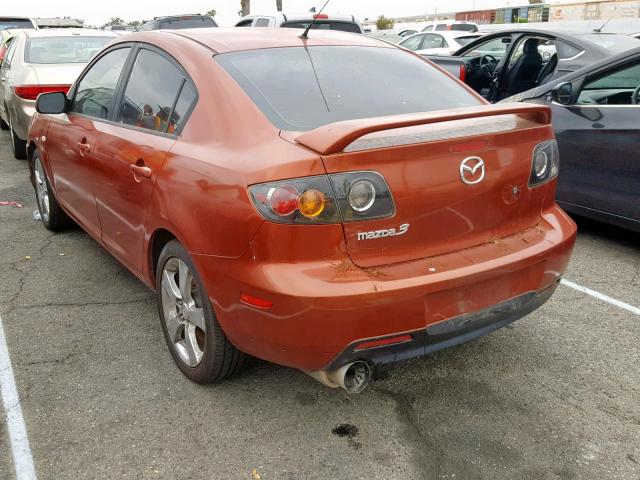 JM1BK323641140047 - 2004 MAZDA 3 S RED photo 3