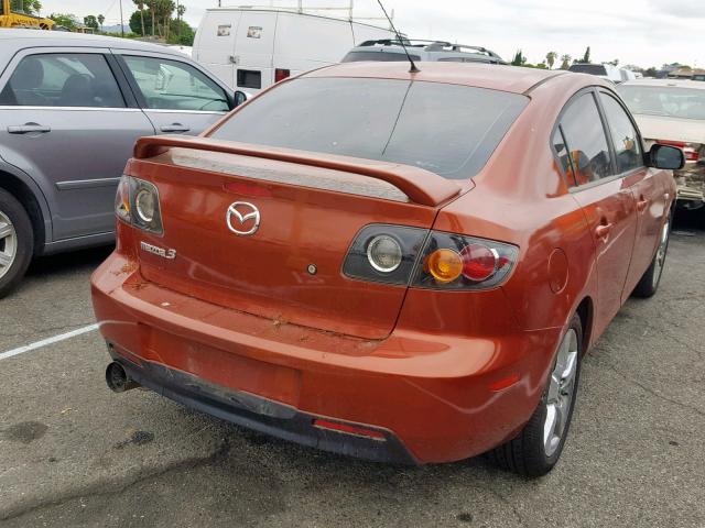 JM1BK323641140047 - 2004 MAZDA 3 S RED photo 4