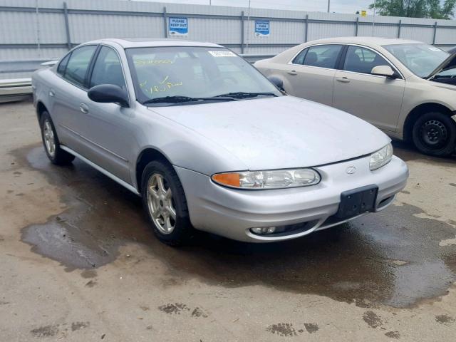 1G3NF52E32C309263 - 2002 OLDSMOBILE ALERO GLS SILVER photo 1