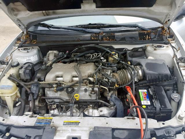 1G3NF52E32C309263 - 2002 OLDSMOBILE ALERO GLS SILVER photo 7