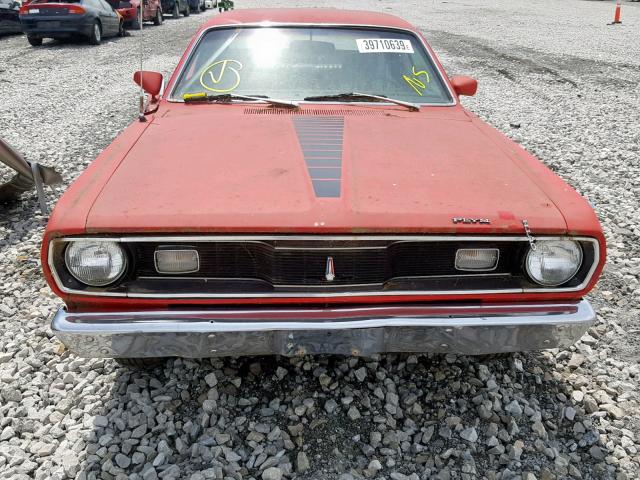 VL29C0B330381 - 1970 PLYMOUTH DUSTER RED photo 7