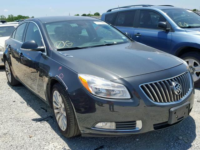 2G4GR5EK1C9165010 - 2012 BUICK REGAL GRAY photo 1