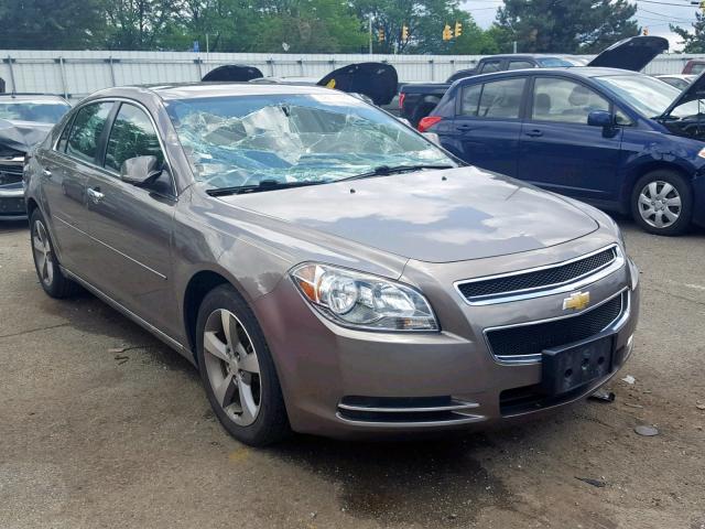 1G1ZC5E0XCF351089 - 2012 CHEVROLET MALIBU 1LT 金色 照片 1